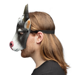 Karnevalová maska kravy